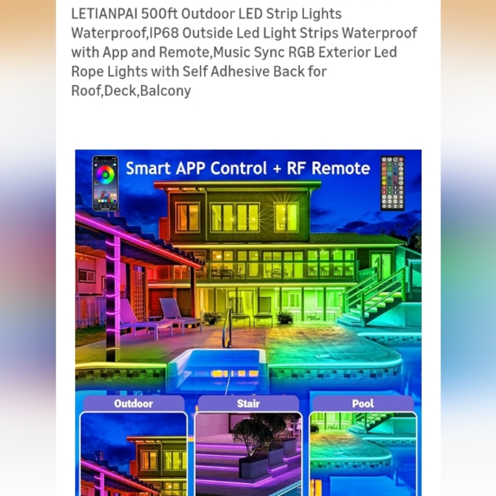 Waterproof LED Lights - 500FT Roll - Picture 5 of 9